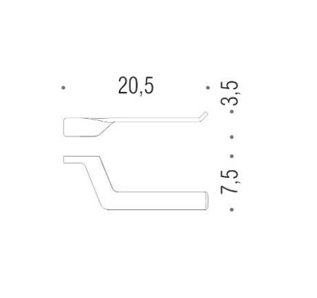Фото бумагодержатель colombo alize б/к b2508d, хром