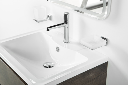 Фото тумба подвесная belbagno albano 70 rovere nature grigio 