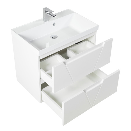 Фото тумба подвесная belbagno vittoria 90 bianco lucido-p 