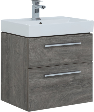 Фото комплект мебели aquanet nova 60 дуб рошелье (2 ящика)