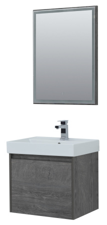 Фото комплект мебели aquanet nova lite 60 дуб рошелье (1 ящик)