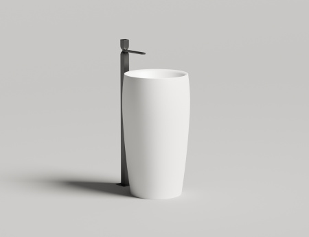 Фото раковина salini s-stone alda 03 130321mrf, матовая покраска по ral полностью