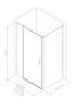 Фото душевой угол allen brau priority 3.31032.ba + 3.31044.ba 120*90*200 см, профиль серебро браш