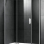 Фото душевой уголок gemy fall tea s29121 100x90 стекло прозрачное/хром
