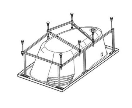 Фото каркас santek эдера 170*100 см см Фото каркас santek эдера 170*100 см см