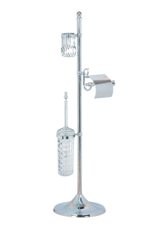 Фото стойка напольная boheme brillante 10445, хром