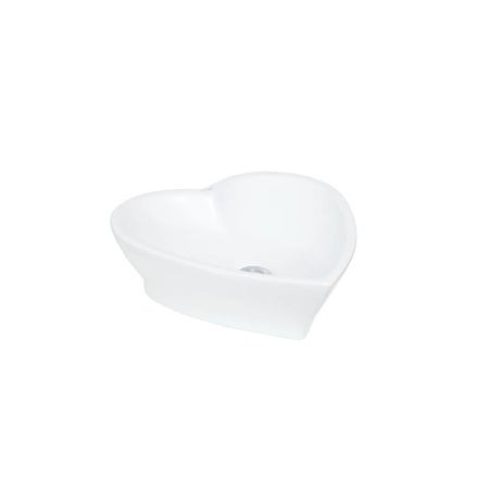 Фото раковина накладная creavit tp149-00cb00e-0000, белая