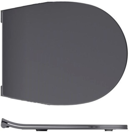 Фото сиденье для унитаза allen brau reality 4.32007.an микролифт, антрацит