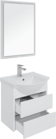 Фото комплект мебели aquanet сидней 60 белый