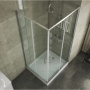 Фото душевой уголок bravat line bs090.2202a прозрачное стекло /хром  90х90