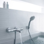 Фото смеситель с термостатом hansgrohe ecostat universal 13123000 для ванны с душем