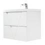 Фото тумба подвесная belbagno vittoria 70 bianco lucido-p 