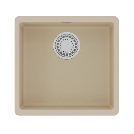 Фото мойка кухонная lemark sinara 440-u бежевый