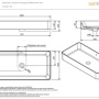 Фото раковина sanindusa sanlife 136749004 40х80