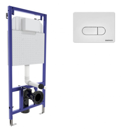 Фото инсталляция для унитаза berges wasserhaus novum d1 040231 3 в 1