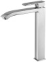 Фото смеситель для раковины paffoni level les081cr высокий, хром