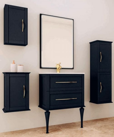 Фото тумба подвесная cezares tiffany 54946 nero grafite