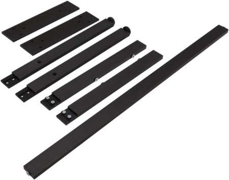 Фото ножки для мебели allen brau reality 100 1.320b14.bb черный браш