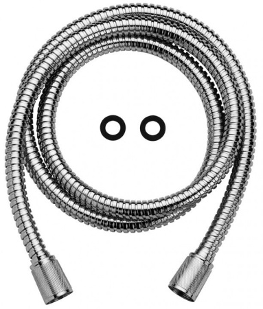 Фото шланг для душа paffoni zflo018cr, хром