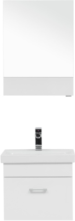 Фото комплект мебели aquanet нота 50 (moduo slim) белый