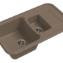 Фото мойка кухонная ewigstein antik темно-бежевый-2