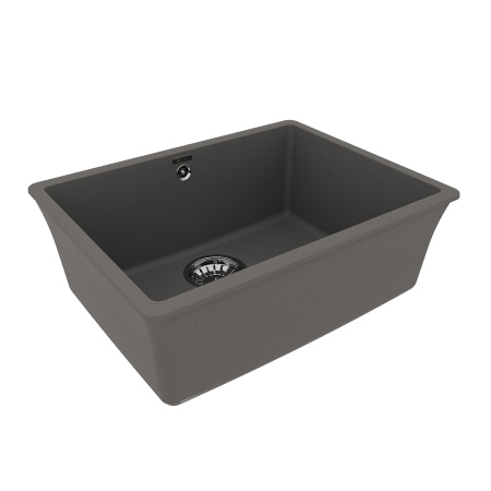 Фото мойка кухонная lemark sinara 540-u серый шёлк