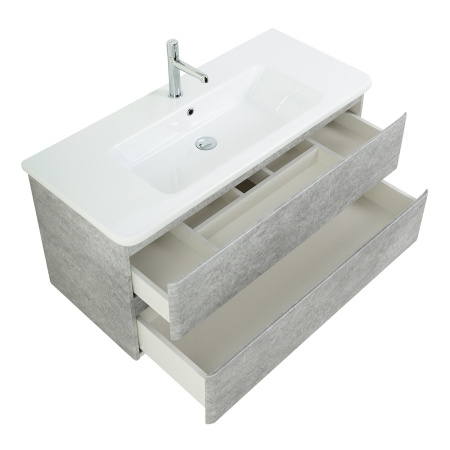 Фото тумба подвесная  belbagno albano-cer 105 cemento verona grigio 