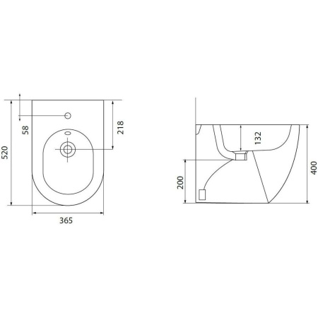 Фото унитаз приставной allen brau reality 4.32004.20 безободковый, белый глянец
