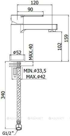 Фото смеситель для раковины paffoni west ws071cr, хром