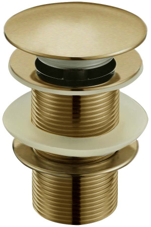 Фото донный клапан без перелива boheme medici 610, бронза 