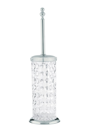 Фото ершик напольный boheme brillante 10452, хром/хрусталь