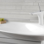 Фото смеситель hansgrohe puravida 15074400 для раковины белый