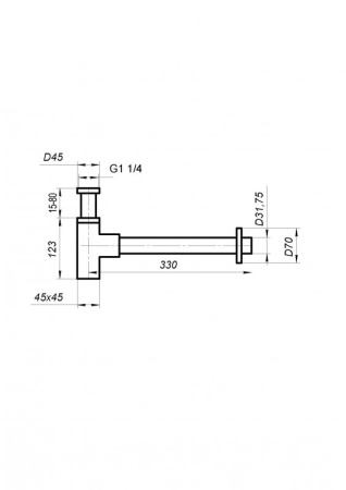 Фото сифон для раковины belbagno bb-smq2-01, хром