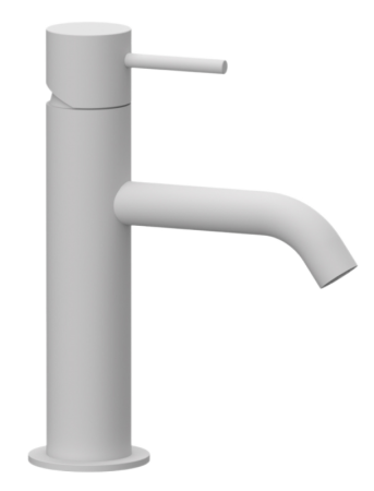 Фото смеситель для раковины remer x style x12bo, белый матовый