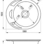 Фото кухонная мойка granula gr-5802 эспрессо