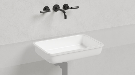 Фото раковина salini s-stone marea 09 1802209mrf, матовая в цвете по ral