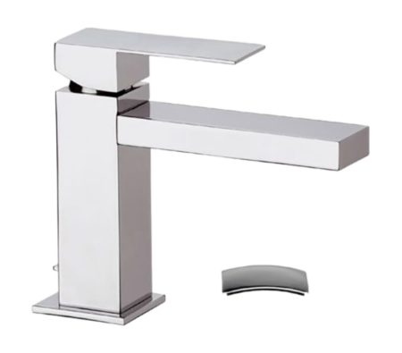 Фото смеситель для раковины remer q-design qd10 д/к, хром