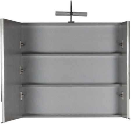 Фото зеркало-шкаф aquanet верона 75 белый