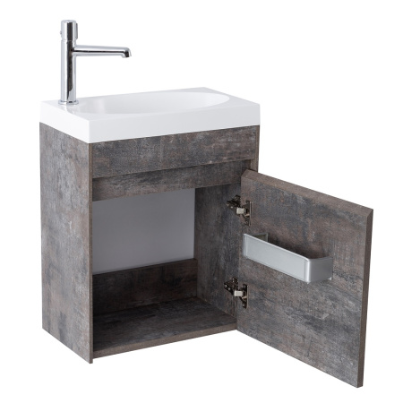 Фото тумба подвесная belbagno pietra mini 46-r stone 