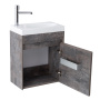 Фото тумба подвесная belbagno pietra mini 46-r stone 