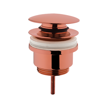 Фото донный клапан vitra с переливом a4514926, медь