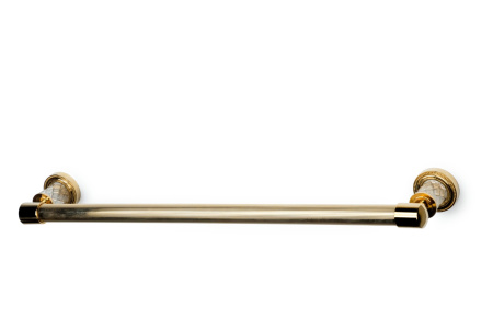 Фото полотенцедержатель boheme murano crystal 60 см 10902-crst-g, золото