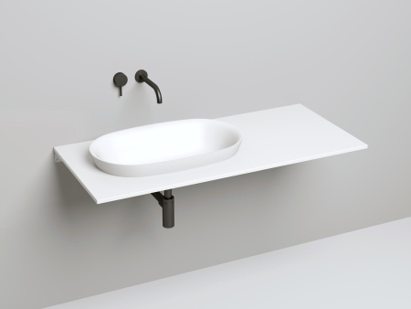 Фото накладная (чаша) salini marea 1802201m белый матовый 64,5