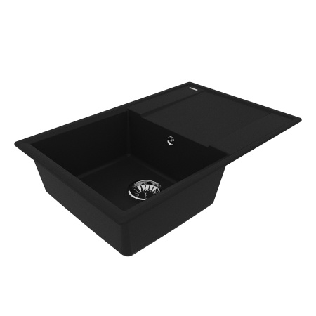 Фото мойка кухонная lemark imandra 760 антрацит