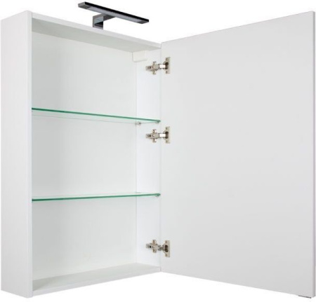 Фото зеркало-шкаф aquanet алвита 60 белый