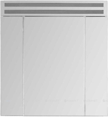 Фото зеркало-шкаф de aqua эколь 70 белый