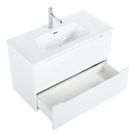 Фото тумба подвесная belbagno etna39 70 см, bianco lucido 