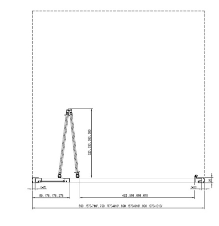 Фото дверь в нишу ravak supernova sdz3-90 02v701o2zg 90*195 см, профиль белый/стекло матовое