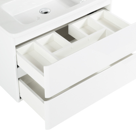 Фото тумба подвесная  belbagno albano-cer 105 bianco lucido 