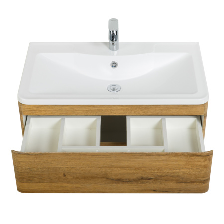 Фото тумба подвесная belbagno albano 90 rovere rustico 